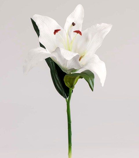 Лилия белая 35см