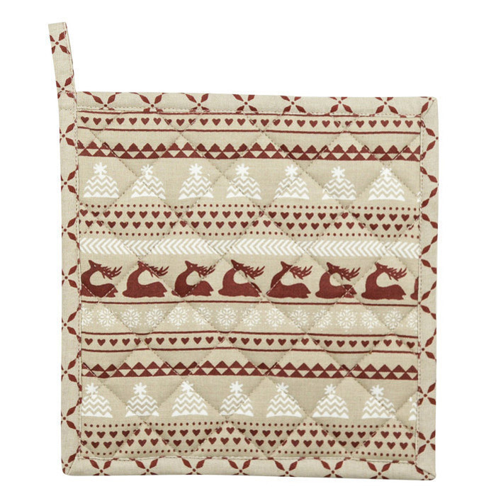 Прихватка "Шале" 20x20см