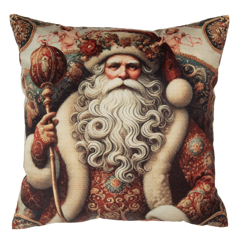 Наволочка декоративная "Санта" 45x45см