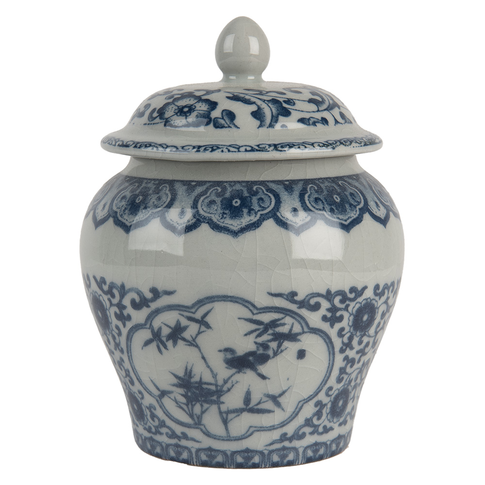 Сосуд декоративный "Шинуазри"  Ø 9x13см