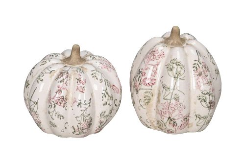 Декор "Тыква-плантариум" в ассортименте D14xH12,5см/ D12xH14,5см