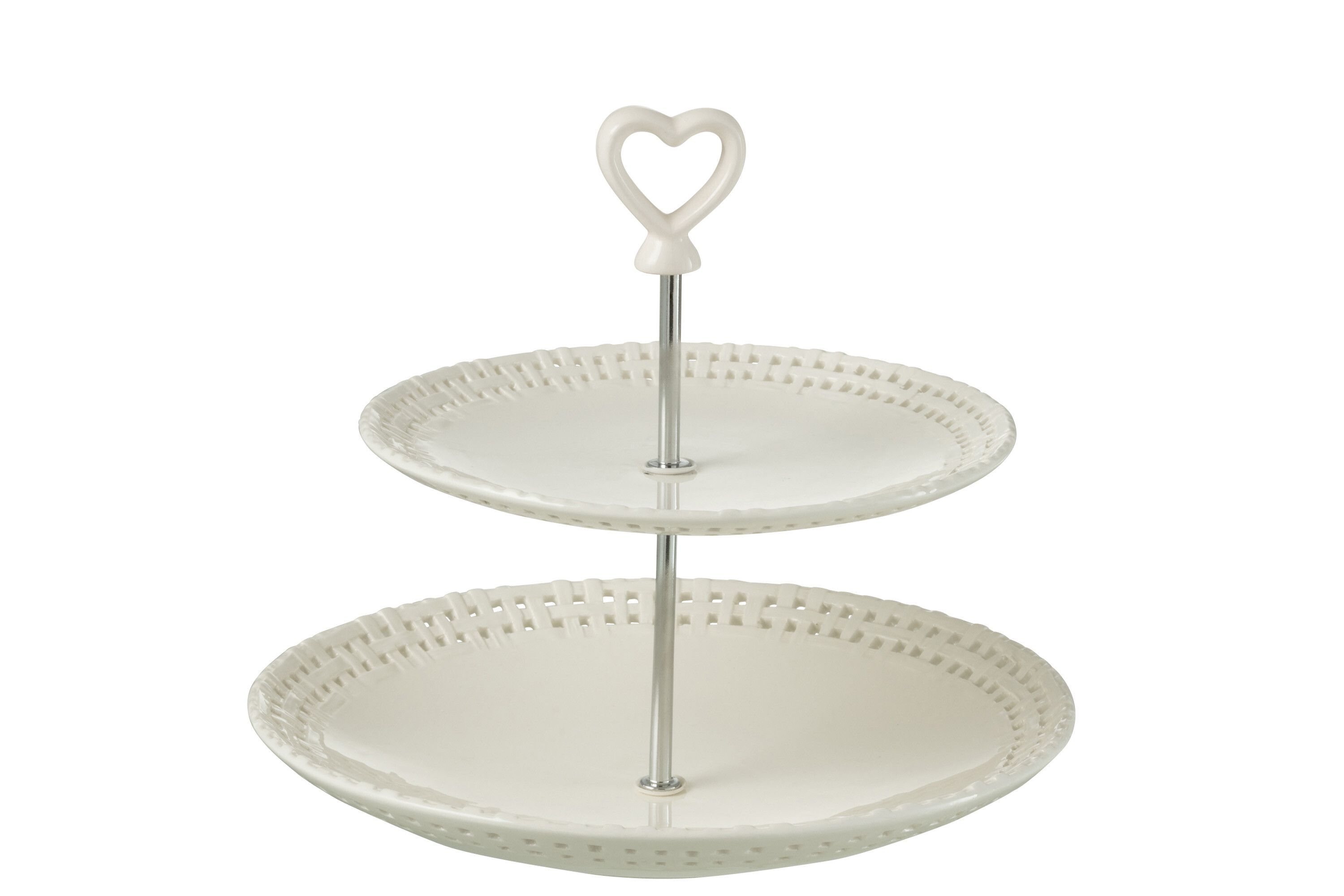 Этажерка "Сердце"  25,5x25,5x23см