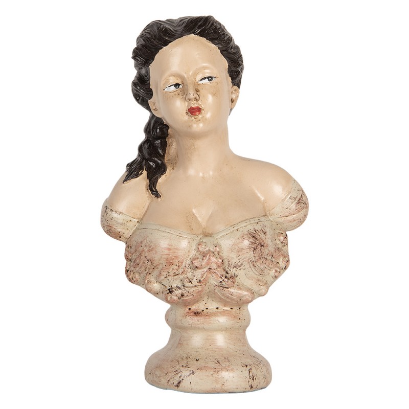 Декор "Бюст дамы"  12x8x20см