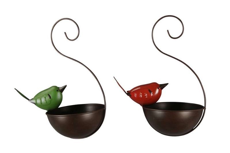 Кормушка "Птичка" ЗЕЛЁНАЯ 24,5x15,5x31см