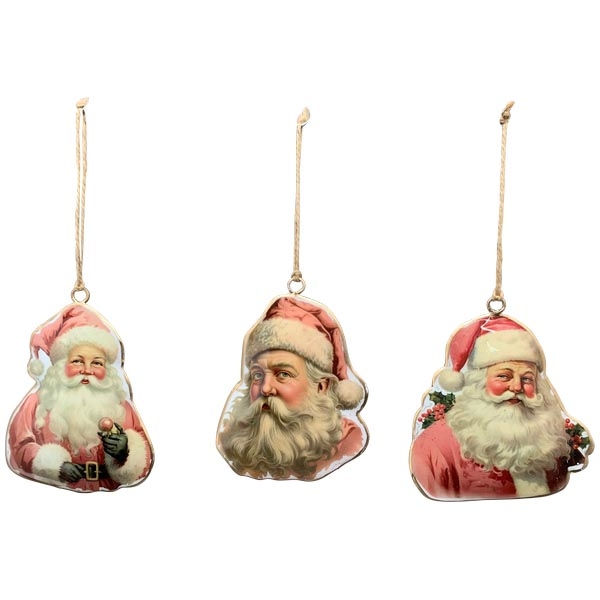 Декор подвесной "Санта" в ассортименте 12x1,5x16см
