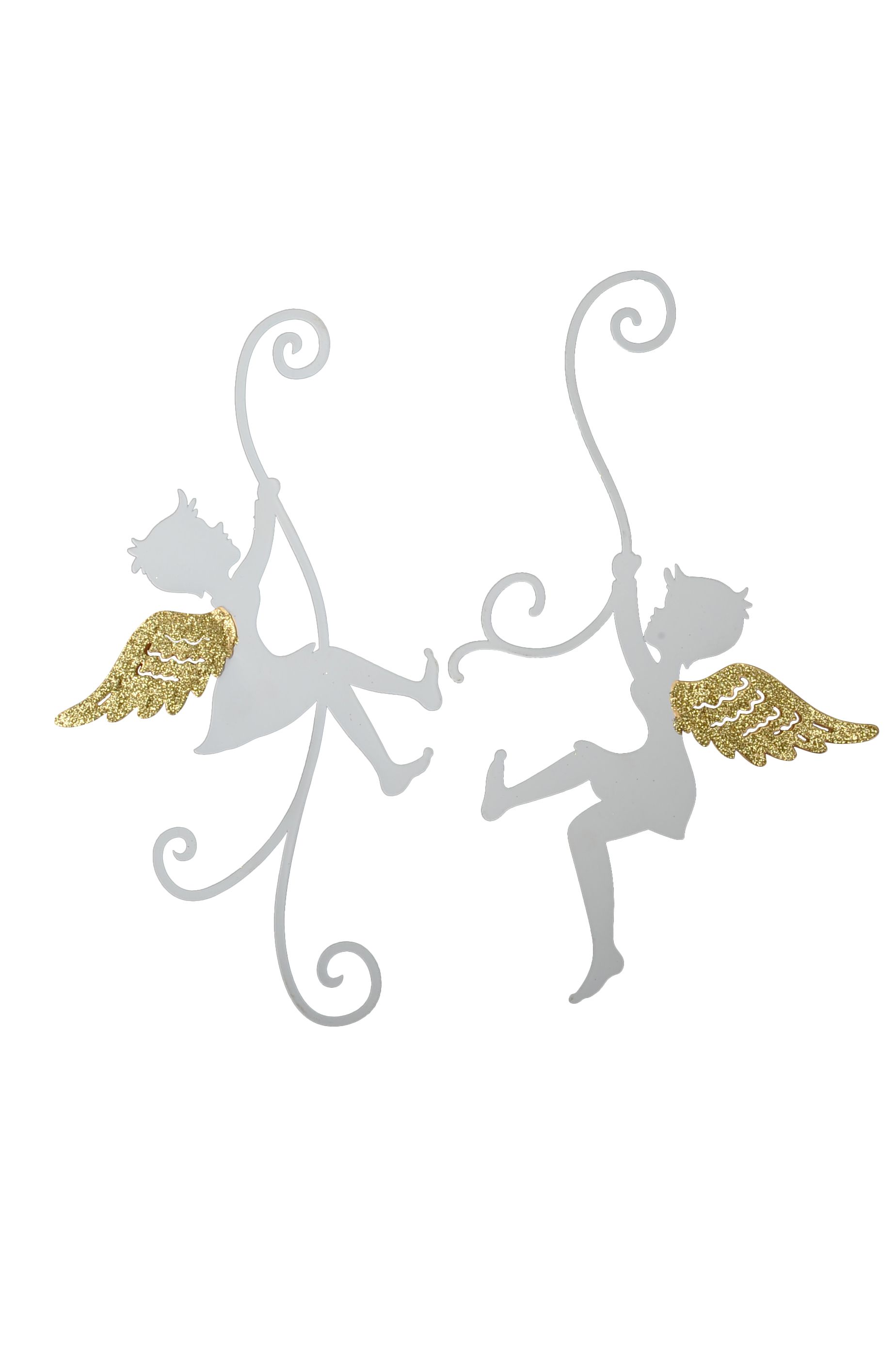 Подвесное украшение "Ангел" в ассортименте 13x23см