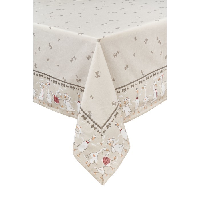 GUE02907 Скатерть "Гуси" 140x180см