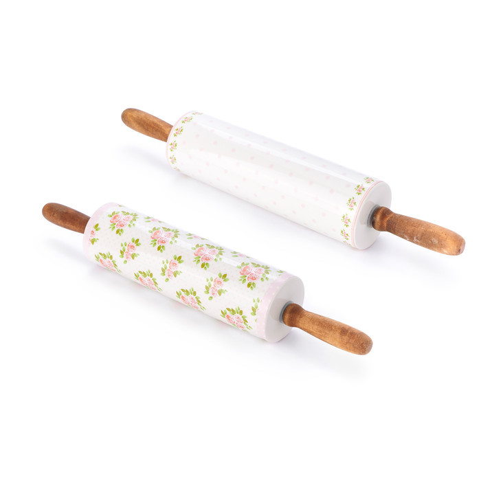 Скалка "Маргарет" в  ассортименте  45х7,5см