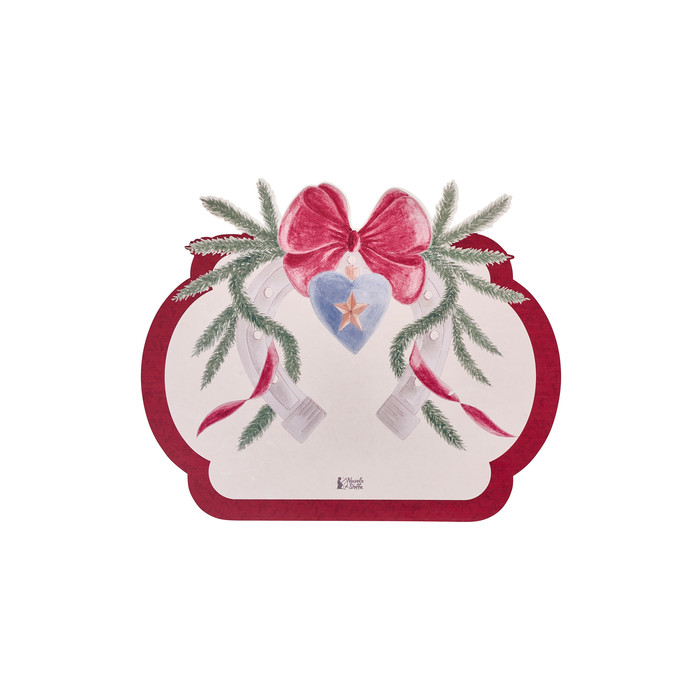 Плейсмат "Подкова на счастье-карусель Амели" 45x37см