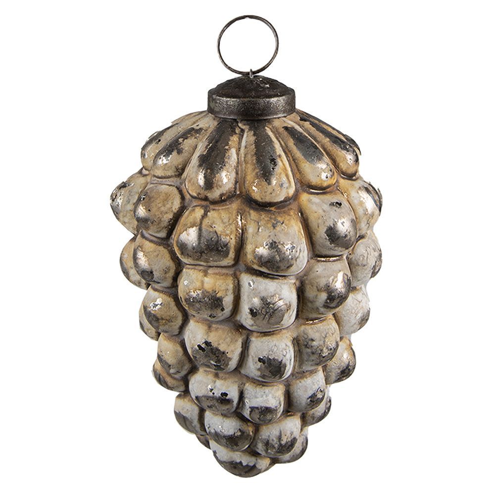 Елочное украшение "Шишка"  7x7x11см