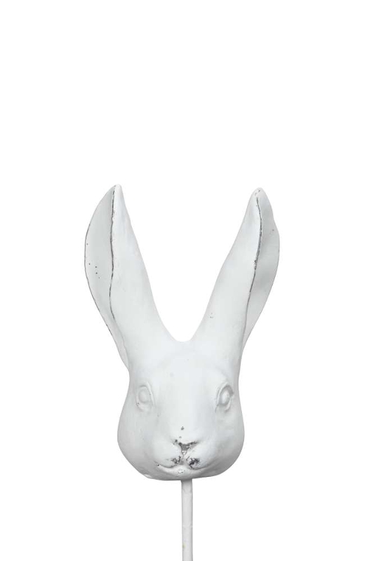 Декор-вставка "Кролик" 7x5,5xH10см + 5см штекер