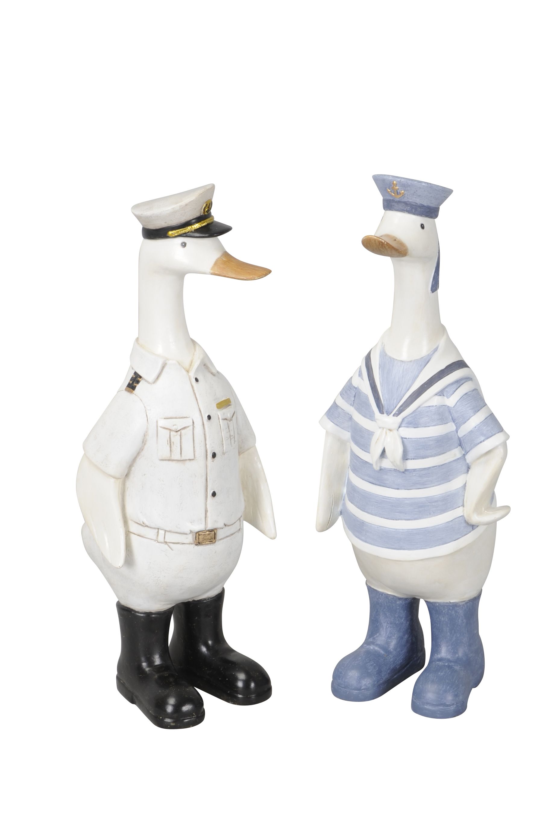 Декор "Гусь-моряк" в ассортименте 11x13x33см / 12x13,5x33см