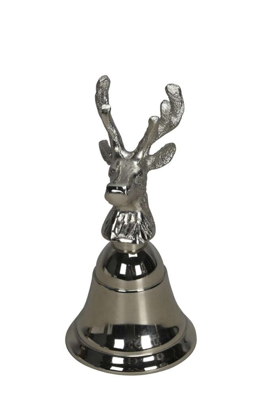 Декор "Колокольчик-олень" D6xH12,5см