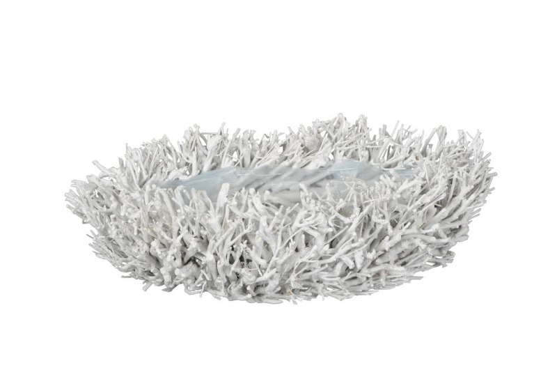 Блюдо декоративное "Хворост" 50x25xH15см