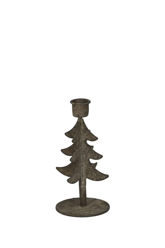 Подсвечник  "Елка" D9xH16,5см