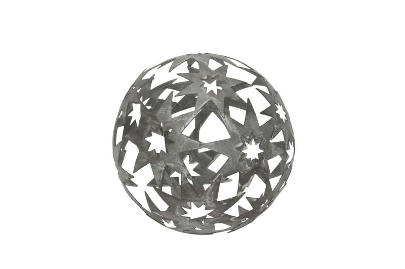 Шар декоративный "Звезды" малый D14см