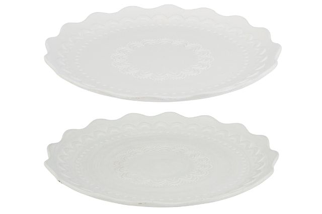 Блюдо "Бланка" в ассортименте 39,5х4х39,5см