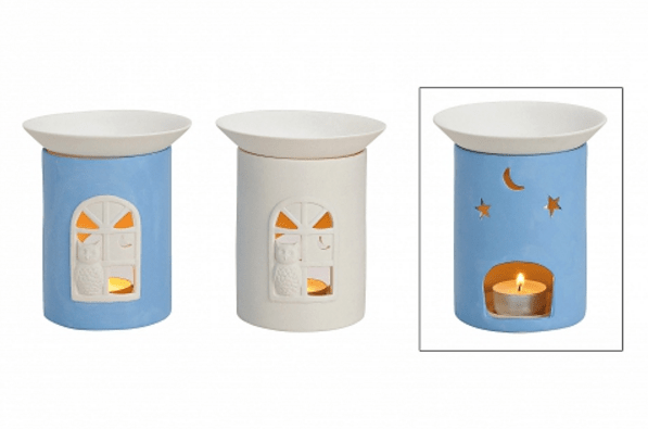 Арома-подсвечник "Сова" в ассортименте 12х14см