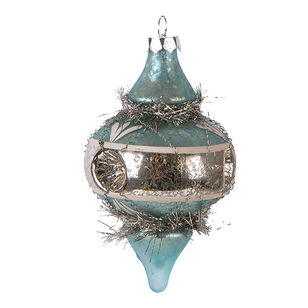 Елочное украшение "Пика. Ретро"  Ø 7x13см