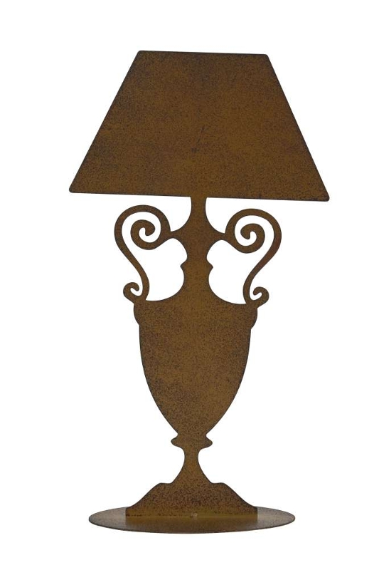 Декор "Лампа" 22x9xH40см