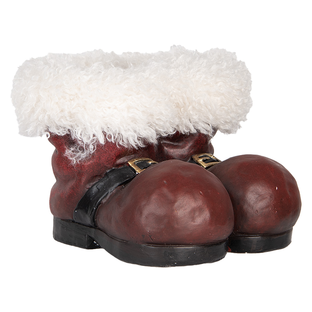 Кашпо декоративное "Сапоги Санты" 26x26x20см