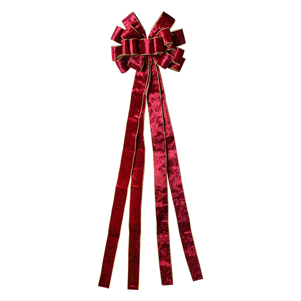 Декор "Бант" бордо 33x135см