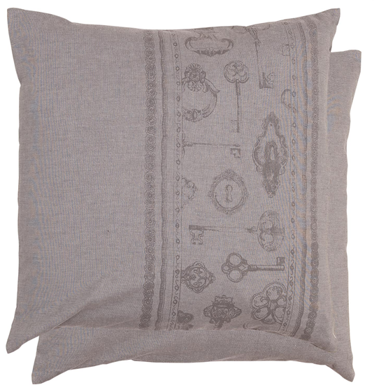 Наволочка декоративная  "Ключи" 50х50см