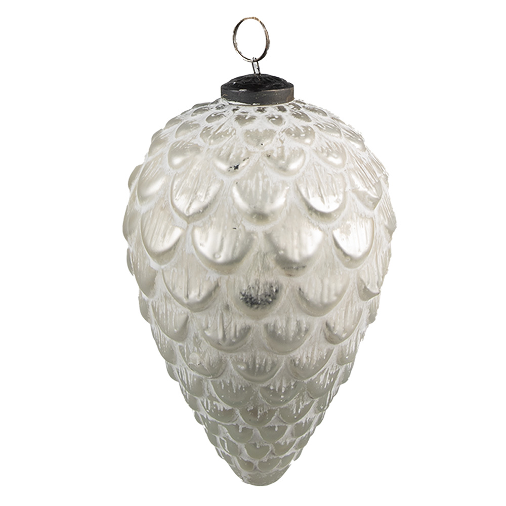 Елочное украшение "Шишка" Ø 8x13см