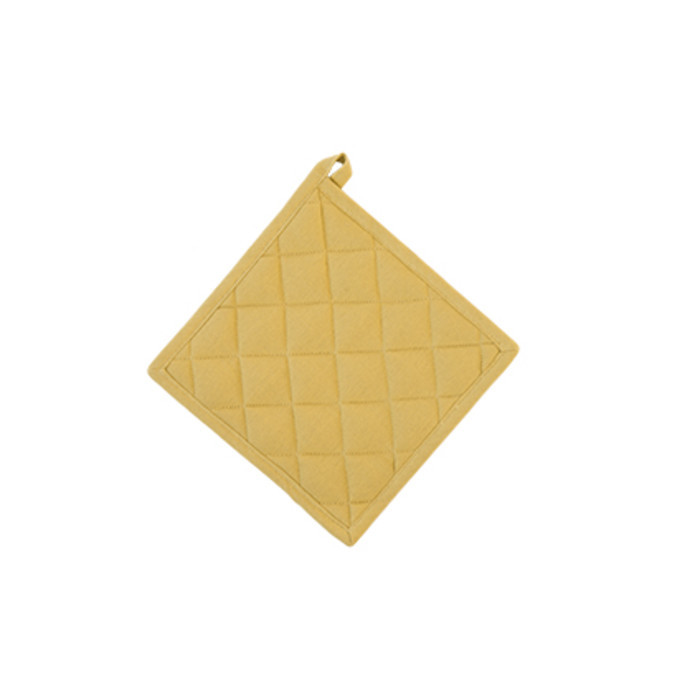 Прихватка "Симпл" желтая 20x20см