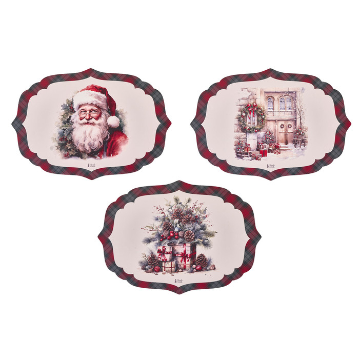 Плейсмат "Приближение Рождества" в ассортименте 50x35см