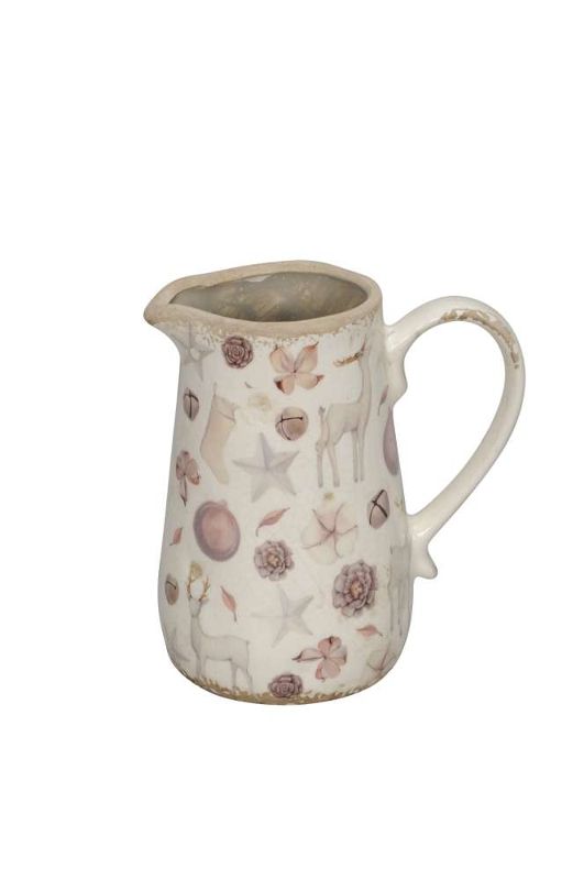 Кувшин декоративный "Пастельный микс" 17х12х18,5см