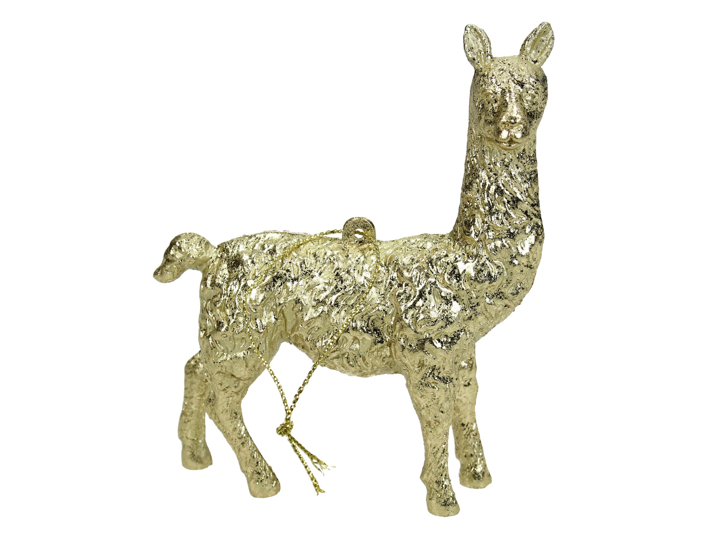 Елочное украшение "Лама" 9,5х3,5х11см