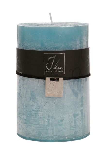 Свеча "Бирюза" 10х15см (120 часов горения)