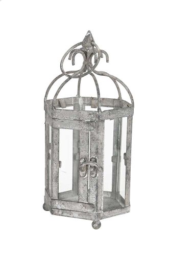 Подсвечник "Грей" 12,5x11xH25см + 5,5см кольцо