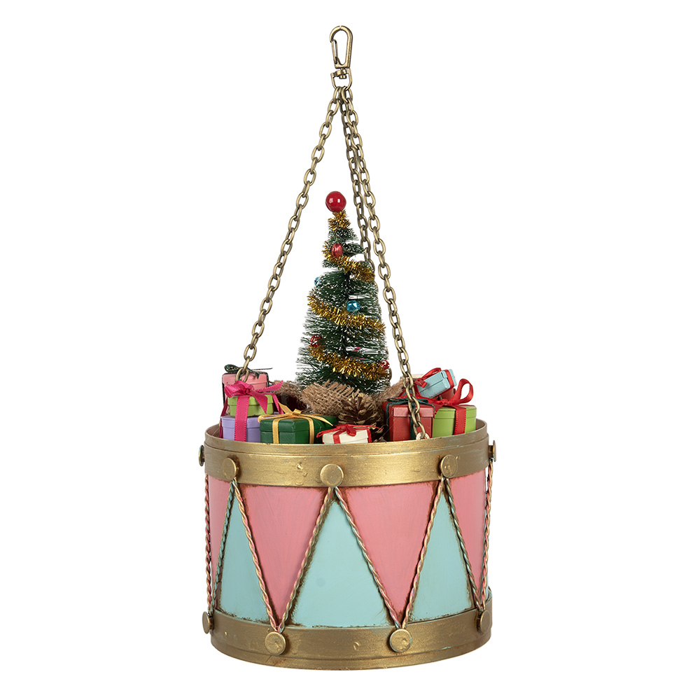 Декор подвесной "Барабан" Ø 17x25/37см