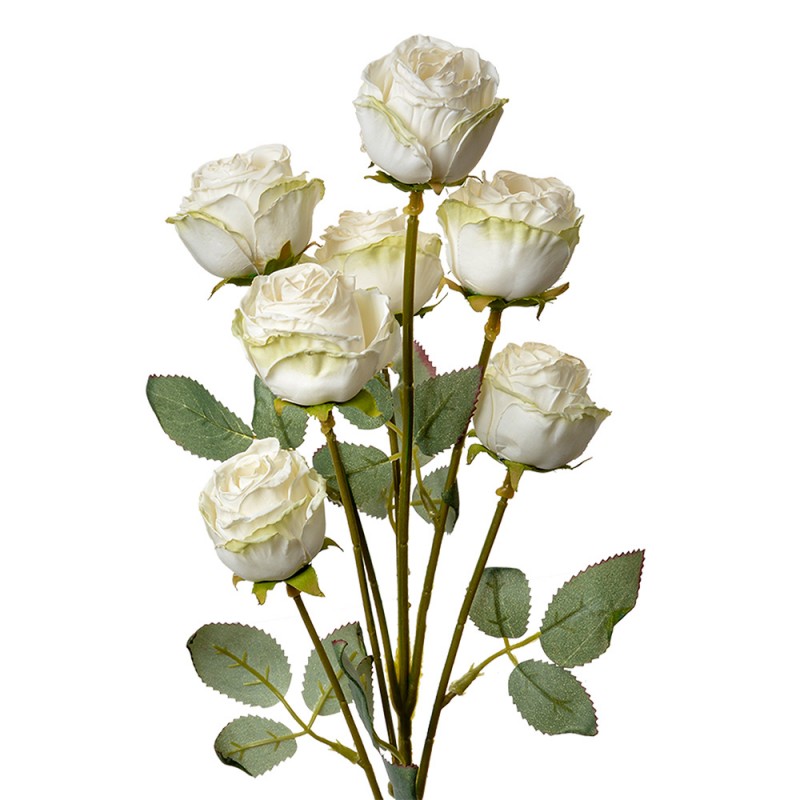 Ветка розы белая 8x8x55 см