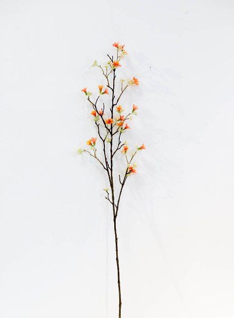 Ветка гептакодиума оранжевая 101см