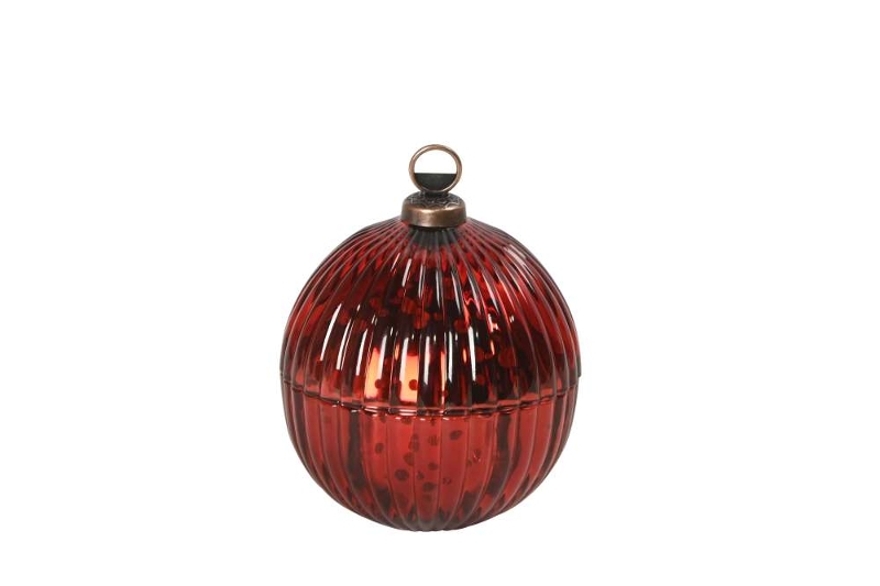 Бонбоньерка декоративная "Ретро шар" D8xH11см