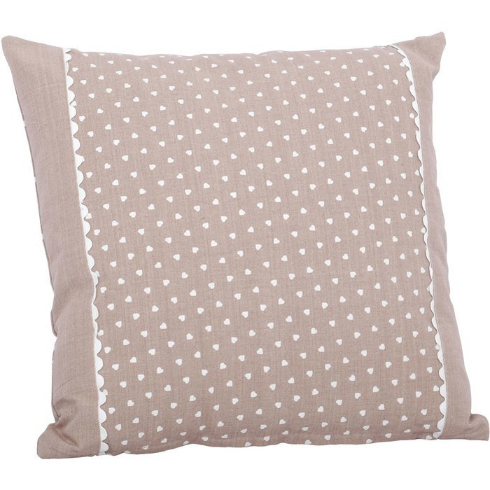 Подушка декоративная "Матильда" беж 40x40см