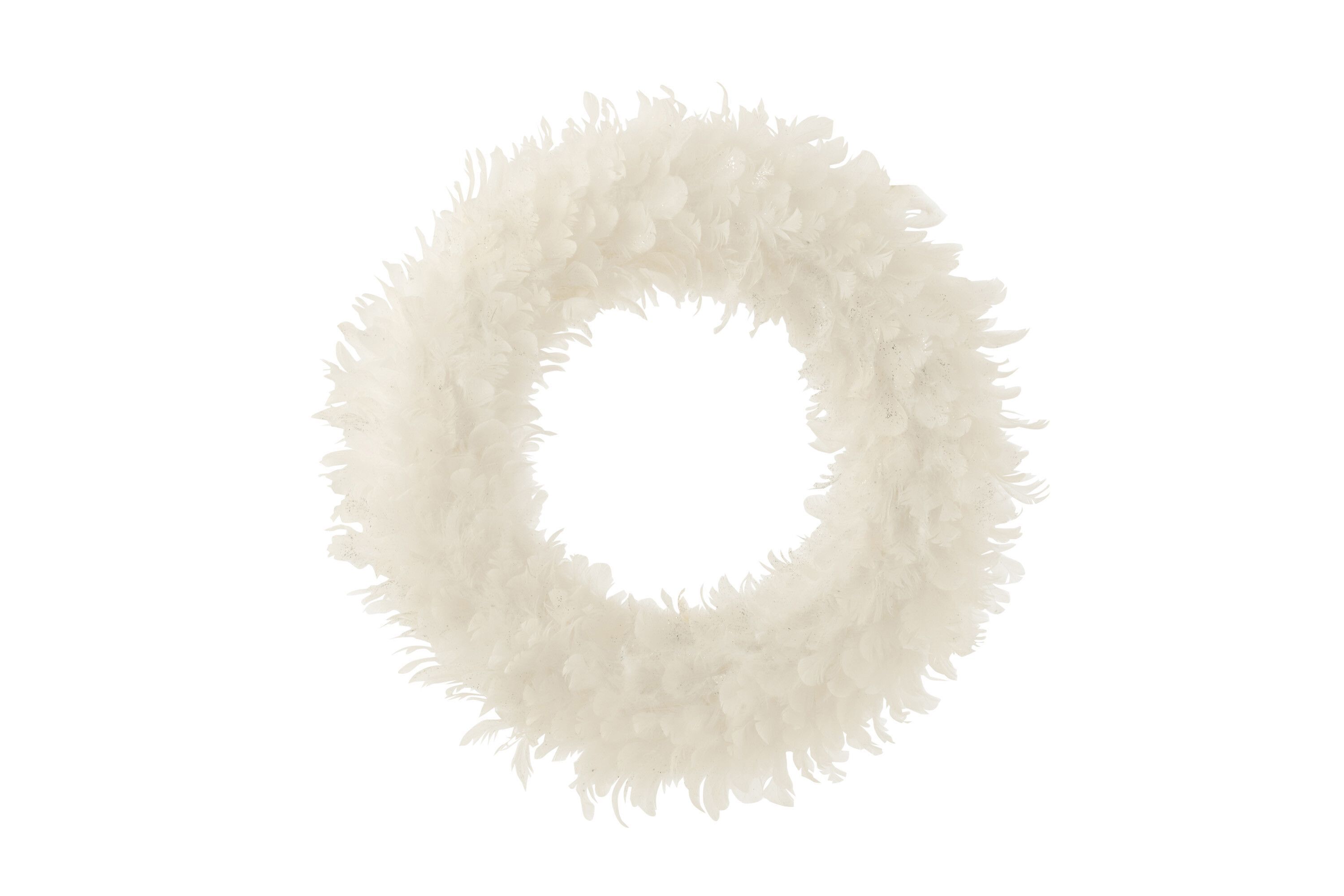 Венок "Перья" 50x50x6см