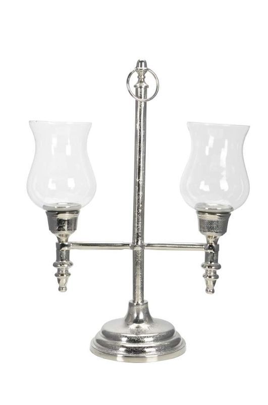 Подсвечник "Дуэт" 40х19х55см