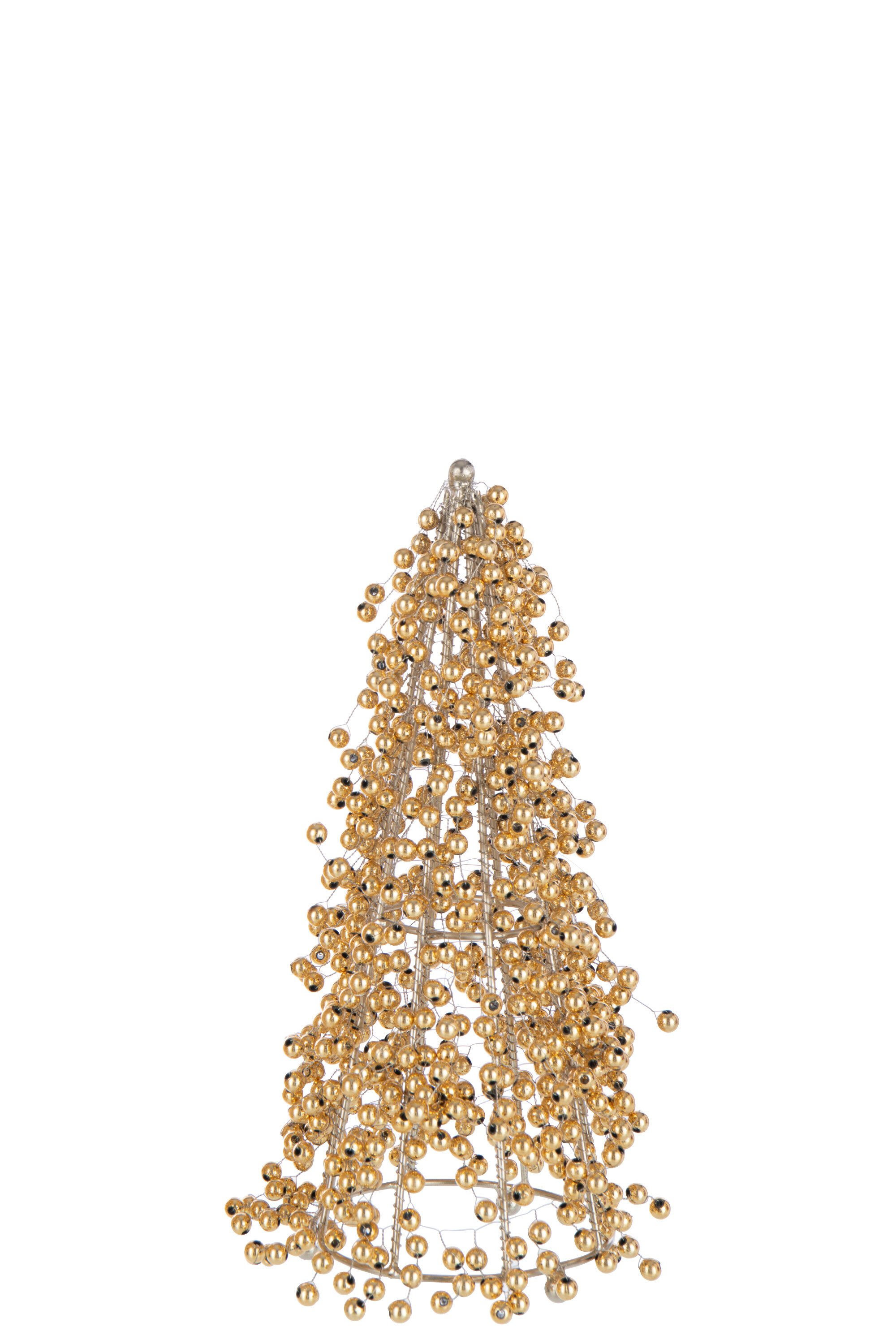 Декор "Елка из бусин" малая 10x10x25см