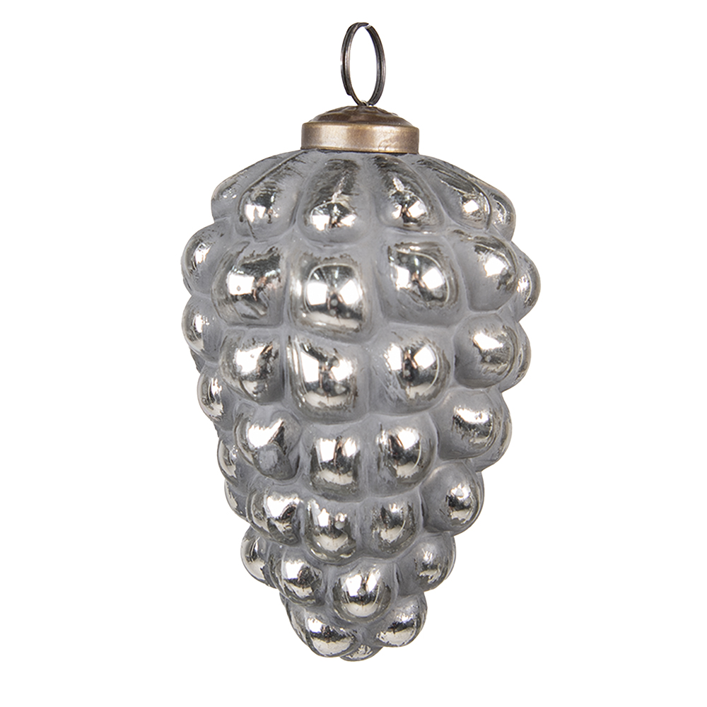 Елочное украшение "Шишка" Ø 7x10см