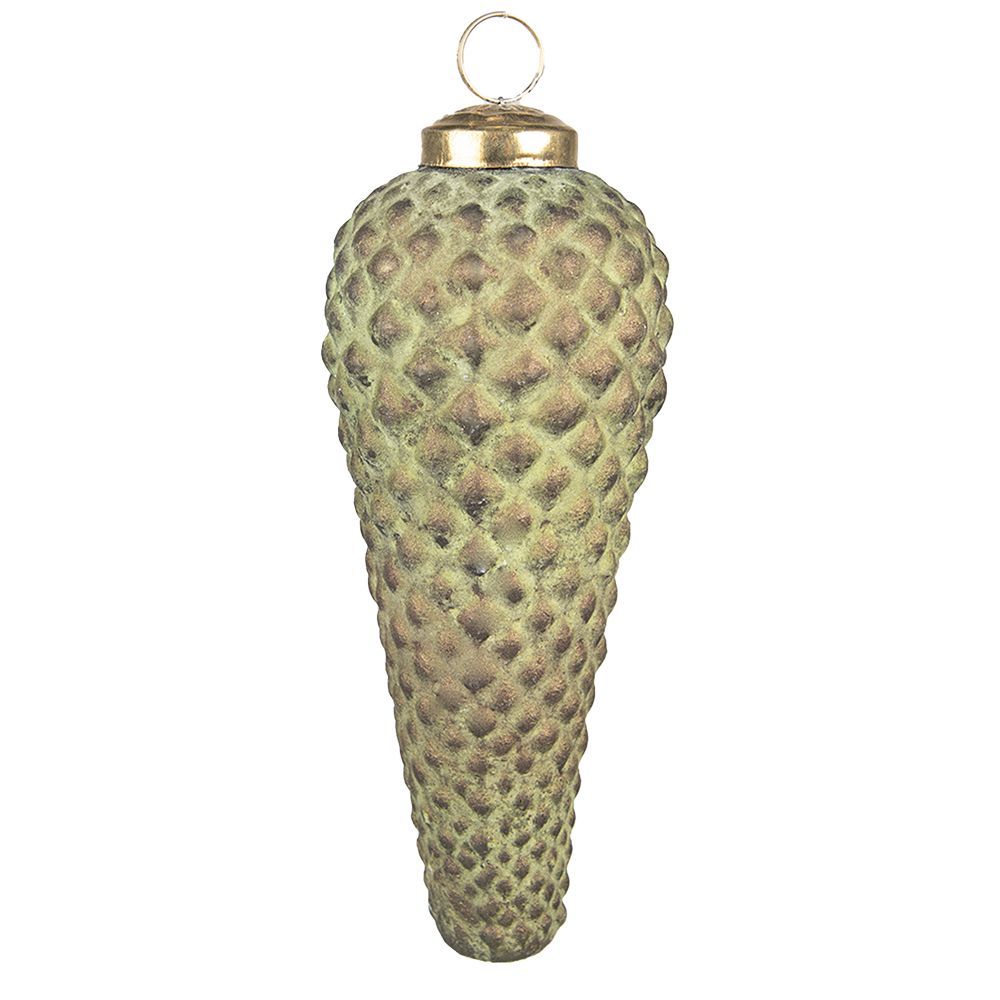 Елочное украшение "Шишка" 5x15см