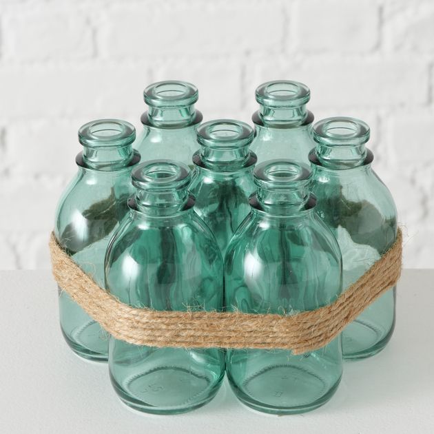 Композиция из 7 ваз "Минт" 11х17см