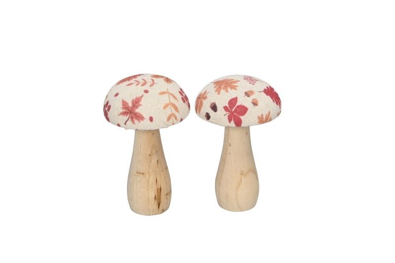 Декор "Гриб" в ассортименте 7,5x12см