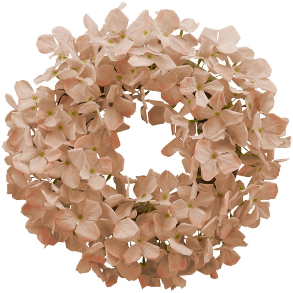 картинка Венок декоративный "Гортензия" 30x30см Венок декоративный "Гортензия" 30x30см