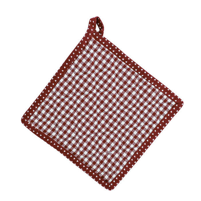 Прихватка "Виши" красная 20x20 см