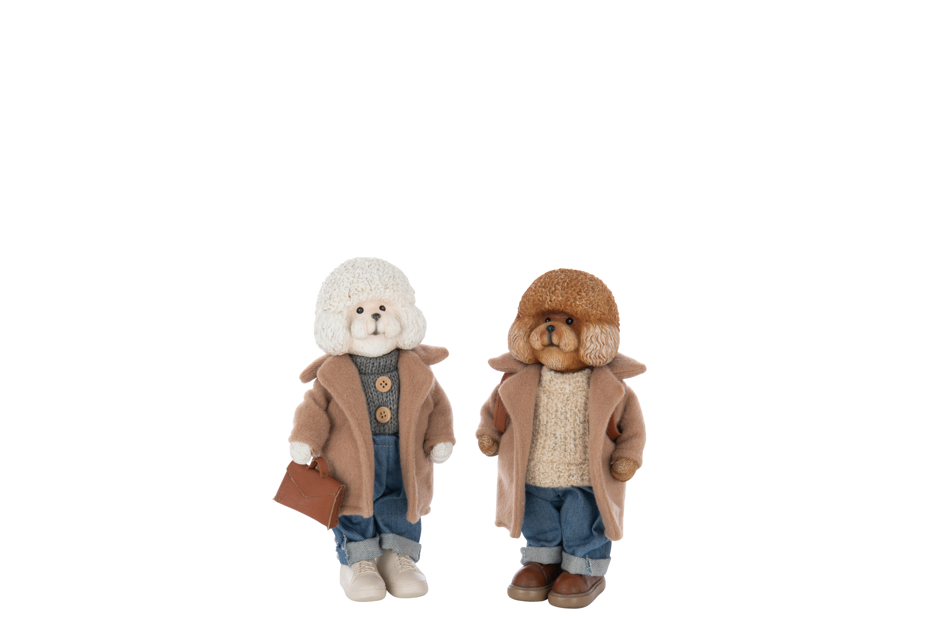 Декор "Собака" малая  в ассортименте 13x8x24,5см