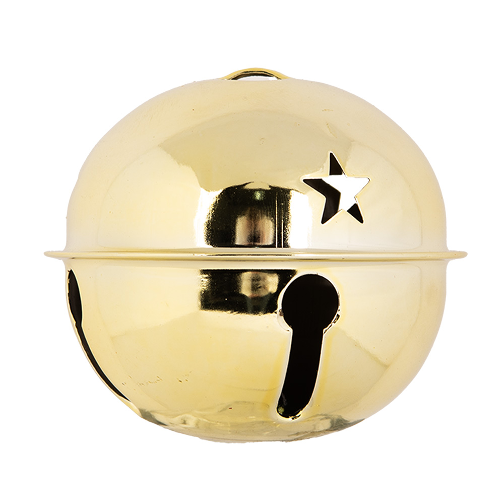 Декор "Золотой Бубенец" средний Ø 9x9см